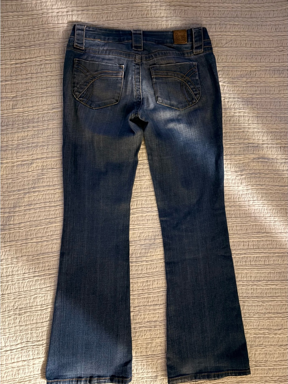 Y2K Paris Blues Bootcut Blue Denim Jeans Low-mid riseMedium Wash Size 7